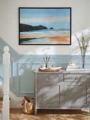 Laura Ashley Blue Coastal Breeze 73 x 103 cm Medium Frame - Image 1 of 4