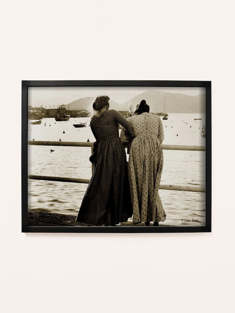 Laura Ashley Black Harbour Archive Fashion Photography 73 x 103 cm Small Frame - Image 2 of 4