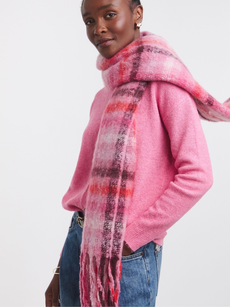 Simply Be Multi Check Blanket Scarf - Bild 1 von 3