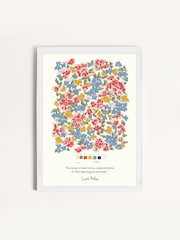 Laura Ashley White Northrop Bloom Medium Frame - Image 2 of 4