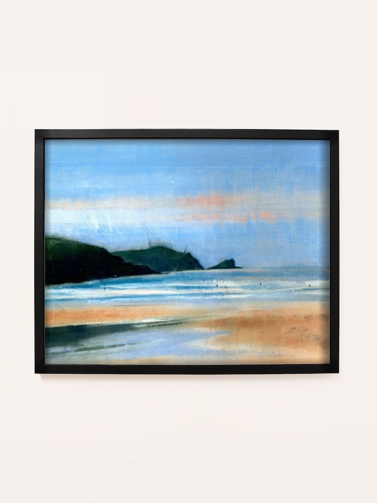 Laura Ashley Blue Coastal Breeze 73 x 103 cm Small Frame - Image 2 of 4