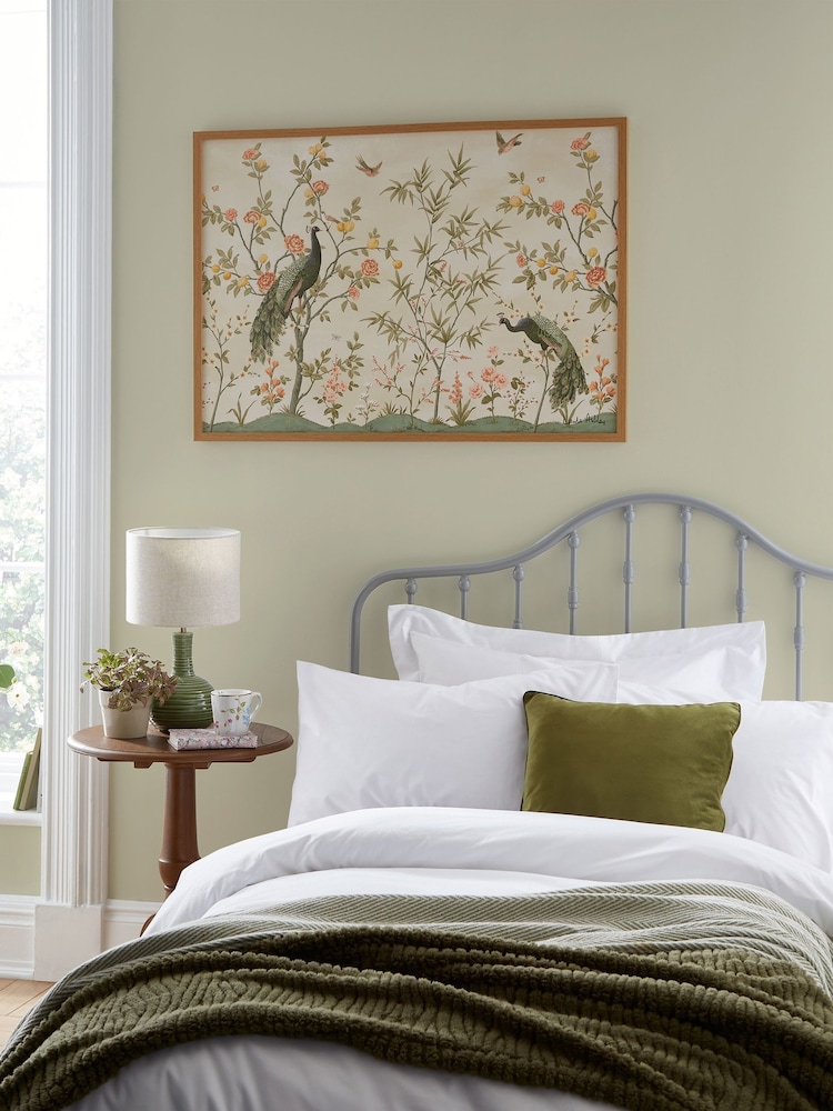 Laura Ashley Green Belvedere Garden 73 x 103 cm Wood Small Frame - Image 1 of 4