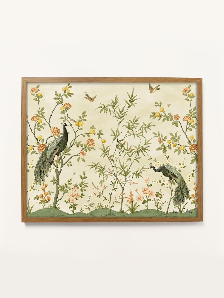 Laura Ashley Green Belvedere Garden 73 x 103 cm Wood Small Frame - Image 2 of 4