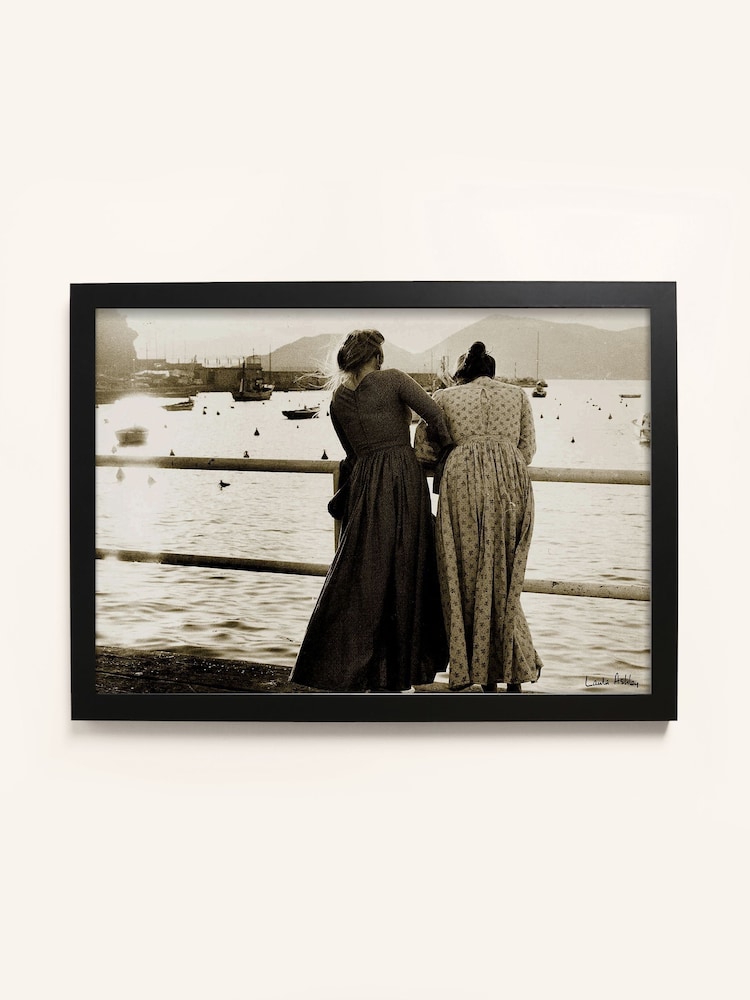 Laura Ashley Black Harbour Archive Fashion Photography 73 x 103 cm Medium Frame - Image 2 of 4