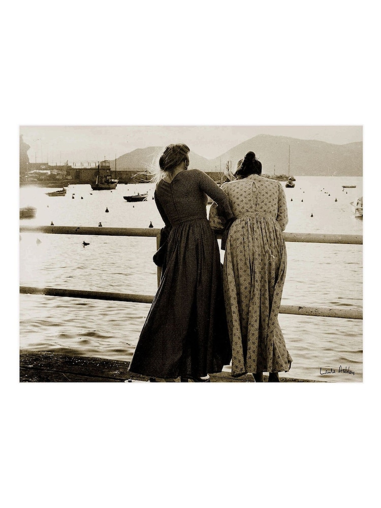 Laura Ashley Black Harbour Archive Fashion Photography 73 x 103 cm Medium Frame - Image 4 of 4