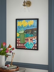 Laura Ashley Black A Cornish View Large Frame - Image 1 of 4