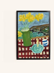 Laura Ashley Black A Cornish View Large Frame - Image 2 of 4