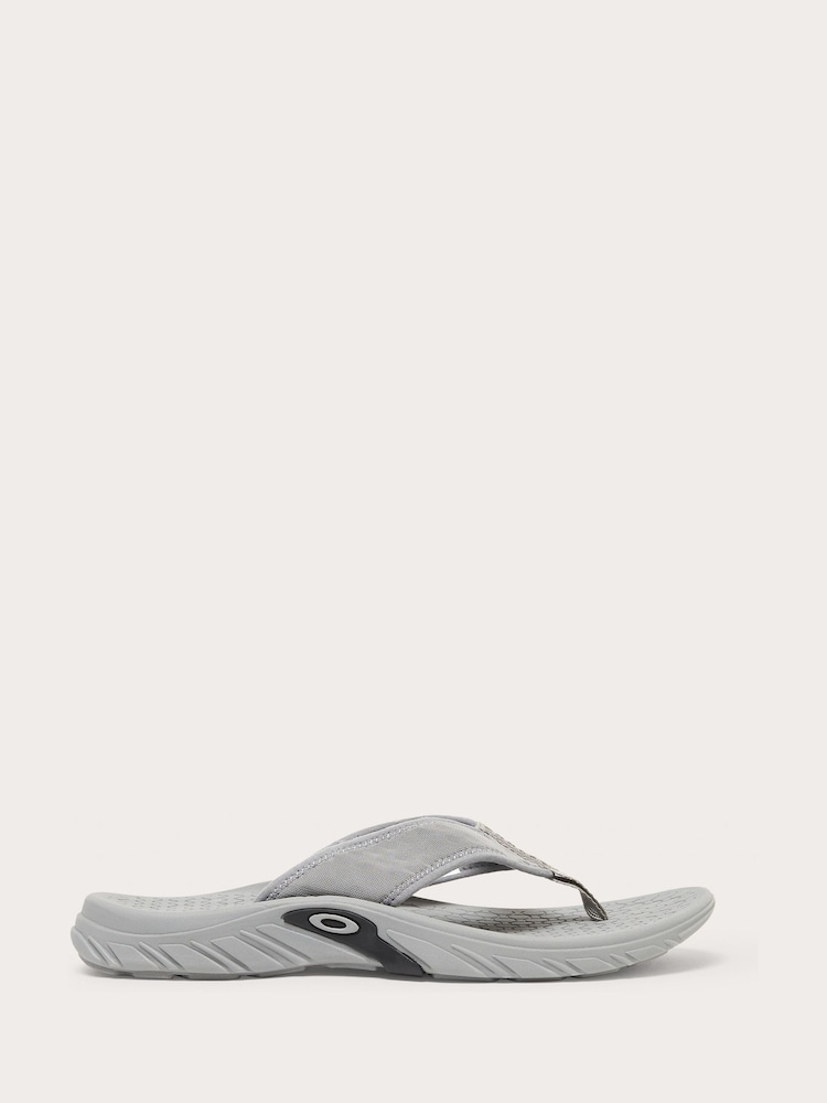 Oakley Grey Operative Flip Flops - Image 1 of 1 Oakley Grey Operative Flip Flops - Image 1 of 1