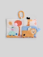 JoJo Maman Bébé Safari Animal Toy Fabric Book - Image 1 of 5
