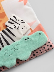 JoJo Maman Bébé Safari Animal Toy Fabric Book - Image 5 of 5