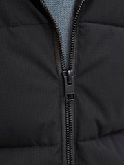 JACK & JONES JUNIOR Hooded Puffer Black Jacket - Image 5 of 6