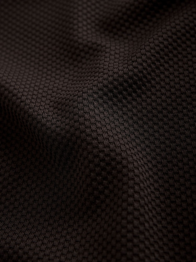 Brown Textured T-Shirt - Image 2 of 3