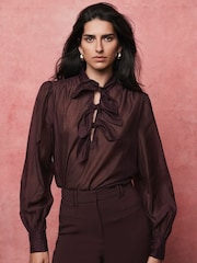 Mint Velvet Bow Detail Blouse - Slika 5 iz 8