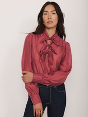 Mint Velvet Bow Detail Blouse - Slika 1 iz 7