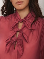 Mint Velvet Bow Detail Blouse - Slika 4 iz 7