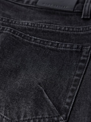 Mint Velvet Black Washed Straight Leg Jeans - Image 9 of 9