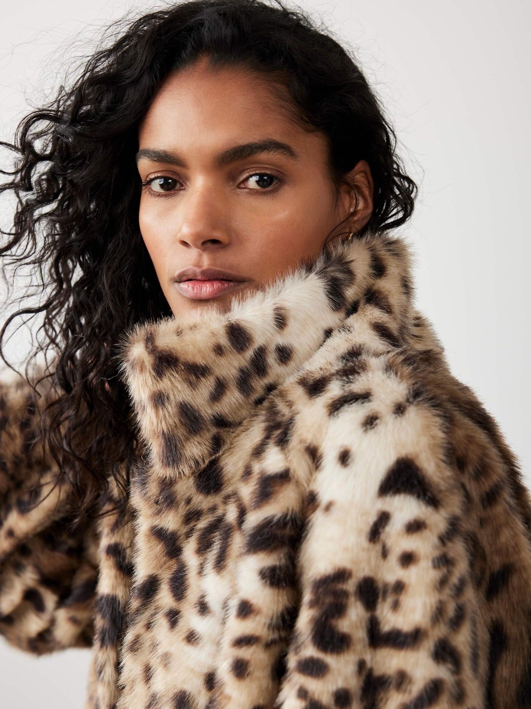 ジャケット・アウター FACETASM 21AW LEOPARD FAUX FUR PEA COAT Buy Mint Velvet Natural Leopard Print Faux Fur Jacket from Next