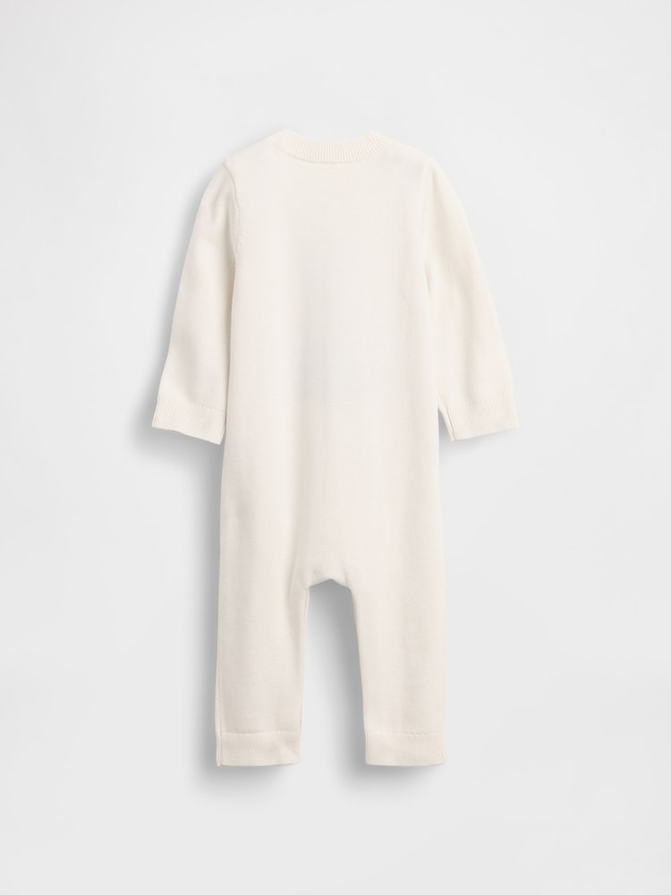 Gap White Brannan Bear Jumper 1 Piece (Newborn-24mths) (0-24mths) - Image 2 of 3 Gap White Brannan Bear Jumper 1 Piece (Newborn-24mths) (0-24mths) - Image 2 of 3