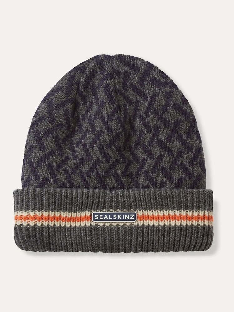 Sealskinz Blue Arminghall Waterproof Cold Weather Beanie - Image 1 of 2