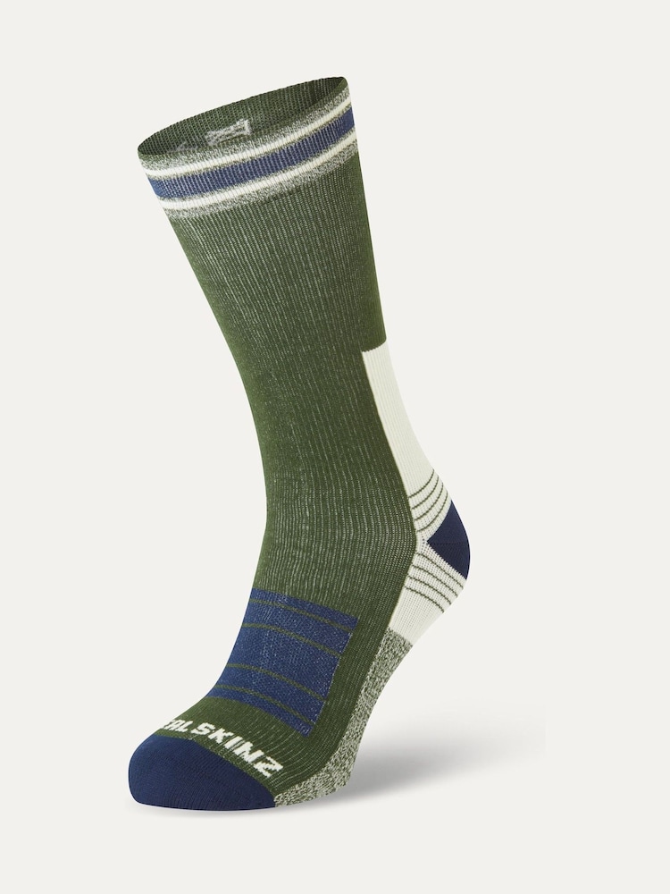 Sealskinz Norwich Waterproof Cold Weather Mid Length Hiking Socks - Image 1 of 2