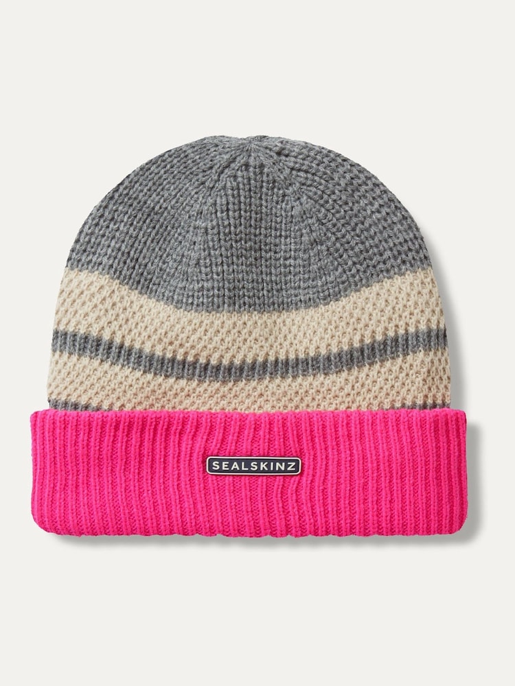 Sealskinz Bittering Waterproof Cold Weather Roll Cuff Beanie - Image 1 of 2