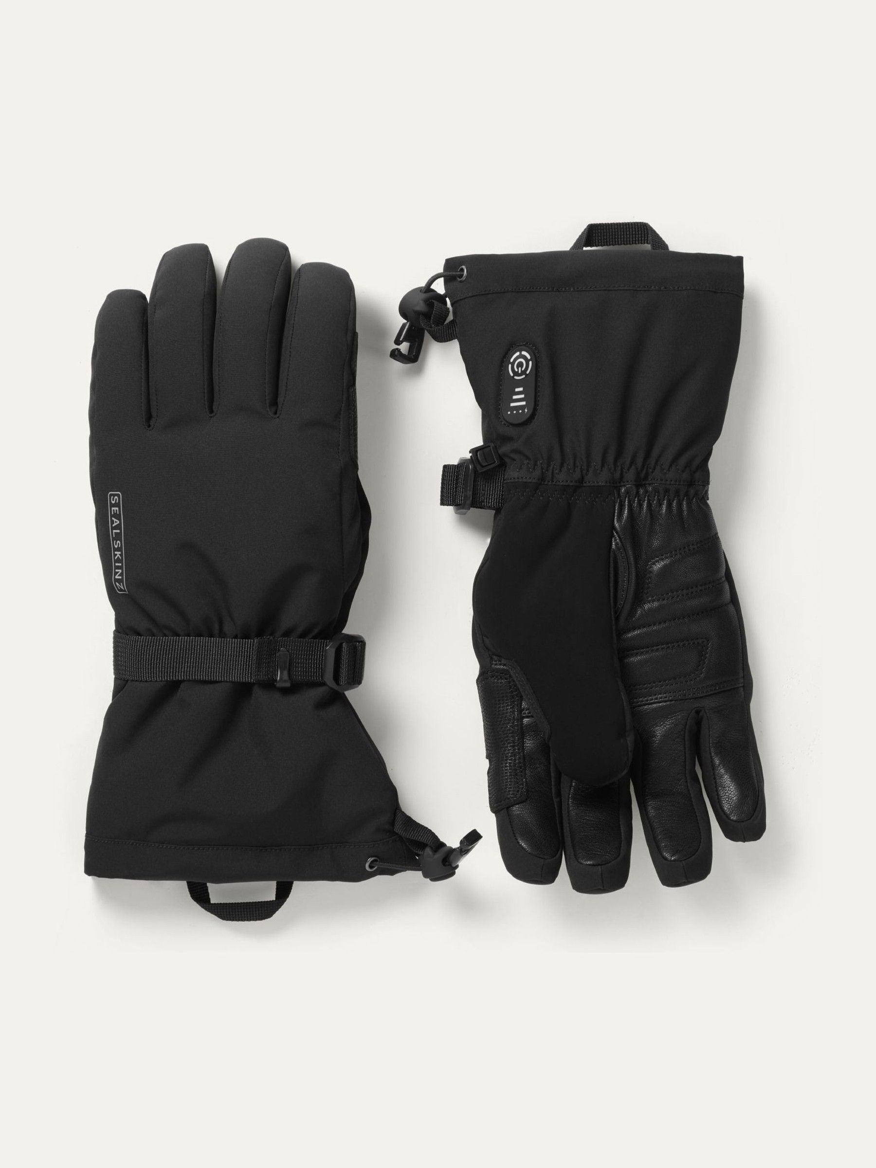 Buy Sealskinz Black Stowbridge Waterproof Automatic Heated