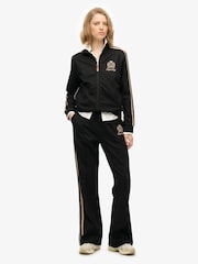 Superdry Black Country Club Track Top - Image 1 of 6