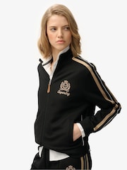 Superdry Black Country Club Track Top - Image 4 of 6