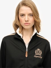 Superdry Black Country Club Track Top - Image 5 of 6
