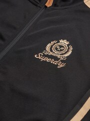 Superdry Black Country Club Track Top - Image 6 of 6