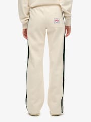 Superdry White Athletic Essentials Hockey Joggers - Image 5 of 7