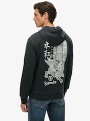 Superdry Tokyo Narrative Loose Hoodie - Imagem 4 de 7