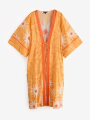 Never Fully Dressed Beaded Lurex Kimono - Imagen 1 de 3