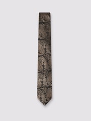 Antique Rogue Brown Paisley Tie - Image 1 of 2