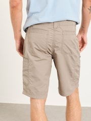 FatFace Burley light grey Lightweight Cargo Shorts - Image 2 of 4