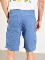FatFace Burley Blue Lightweight Cargo Shorts - Image 2 of 5