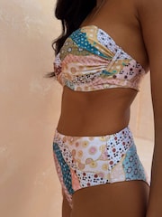 Never Fully Dressed Morocco Shine Tummy Control High Waist Bikini Briefs - Image 4 of 7