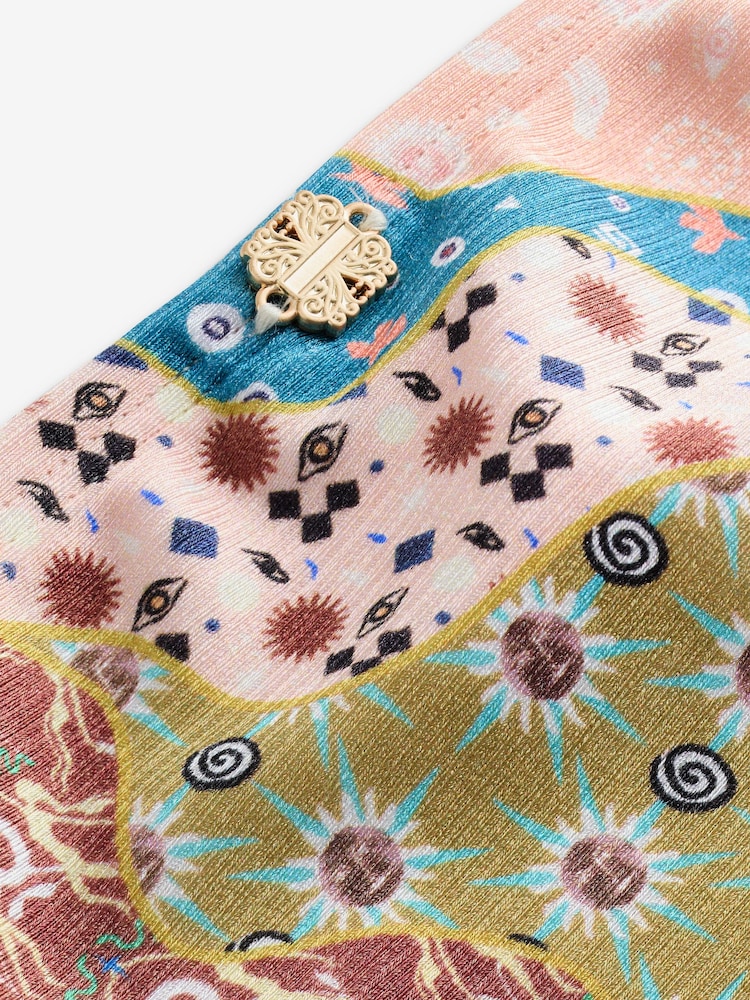 Never Fully Dressed Morocco Shine Tummy Control High Waist Bikini Briefs - Image 7 of 7