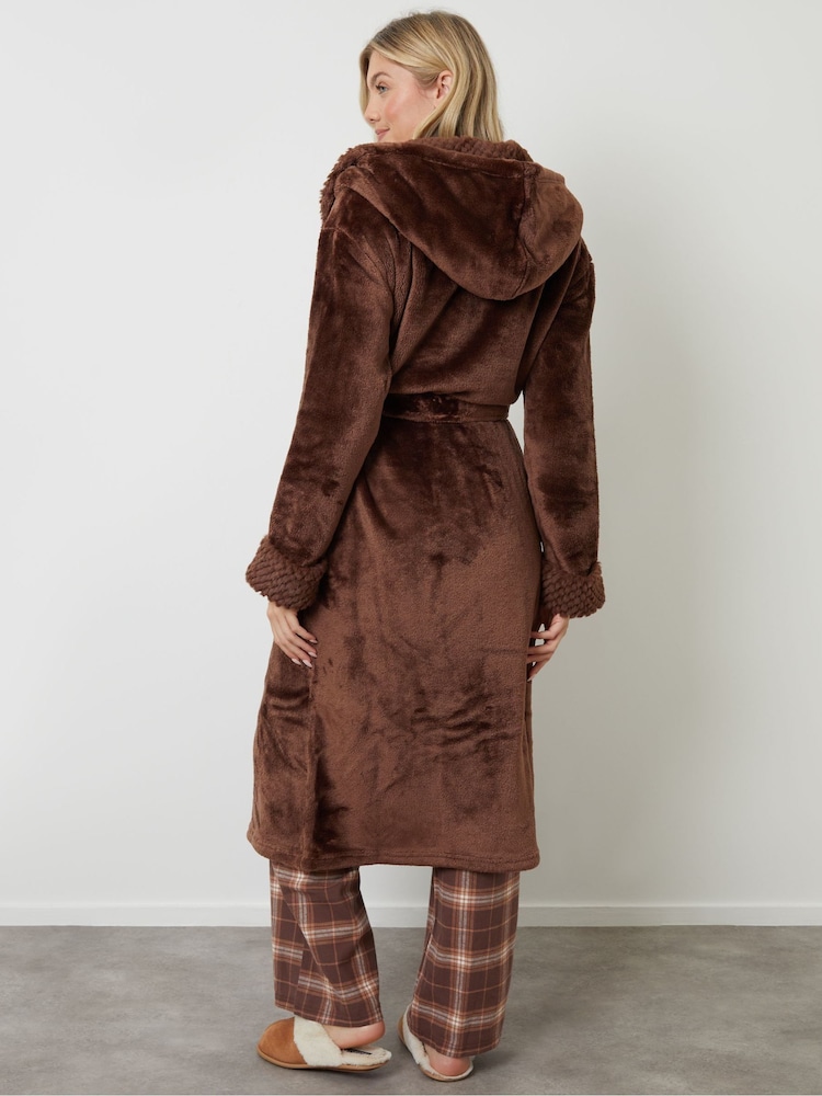 slim fit dress slacks Lady Olga Ladies Polar Fleece Zip Front Dressing Gown — Sandras-Online main image 0