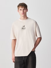 Ecru White Mack Trucks Relaxed Fit T-Shirt - Image 3 of 10
