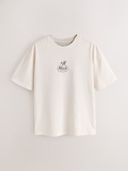 Ecru White Mack Trucks Relaxed Fit T-Shirt - Image 7 of 10