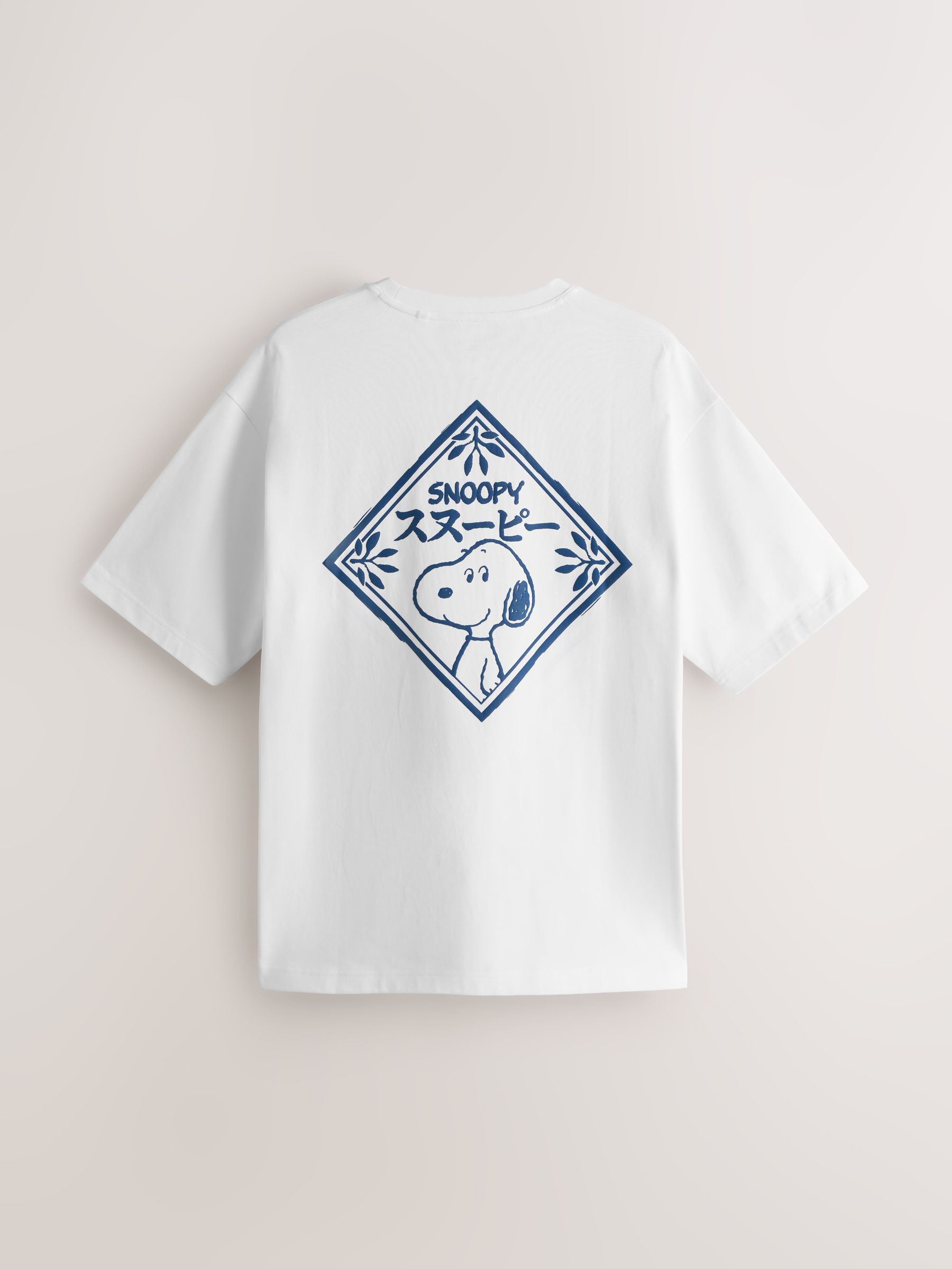 Cumpără Alb - Snoopy Graphic T-Shirt from Next Romania