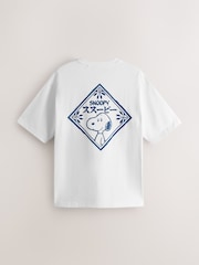 White Snoopy Graphic T-Shirt - Image 7 of 9