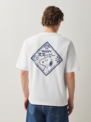 White Snoopy Graphic T-Shirt - Image 9 of 9