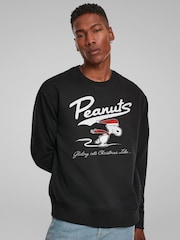 All + Every Black Peanuts Snoopy Gliding Into Christmas Like Sweatshirt - Image 1 of 4