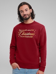 All + Every Red Have Yourself A Merry Little Christmas Lyric Judy Garland Sweatshirt - Image 1 of 4
