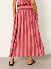 FatFace Kit Rust Red Midi Skirt - Image 2 of 6
