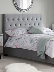 Birlea Grey Cologne Bed - Image 1 of 5