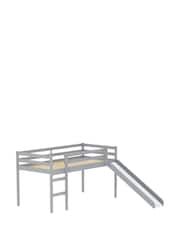 Birlea Grey Frankie Midi Sleeper Bed With Slide - Image 6 of 7
