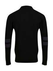 Luke 1977 Dawlish Knitted Black Polo Shirt - Image 5 of 6